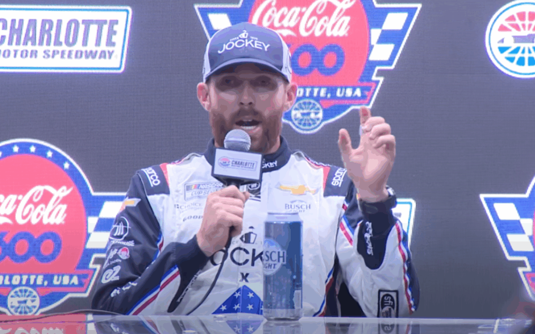 NASCAR Fan Steals Ross Chastain’s Hat After He Won The Coca-Cola 600