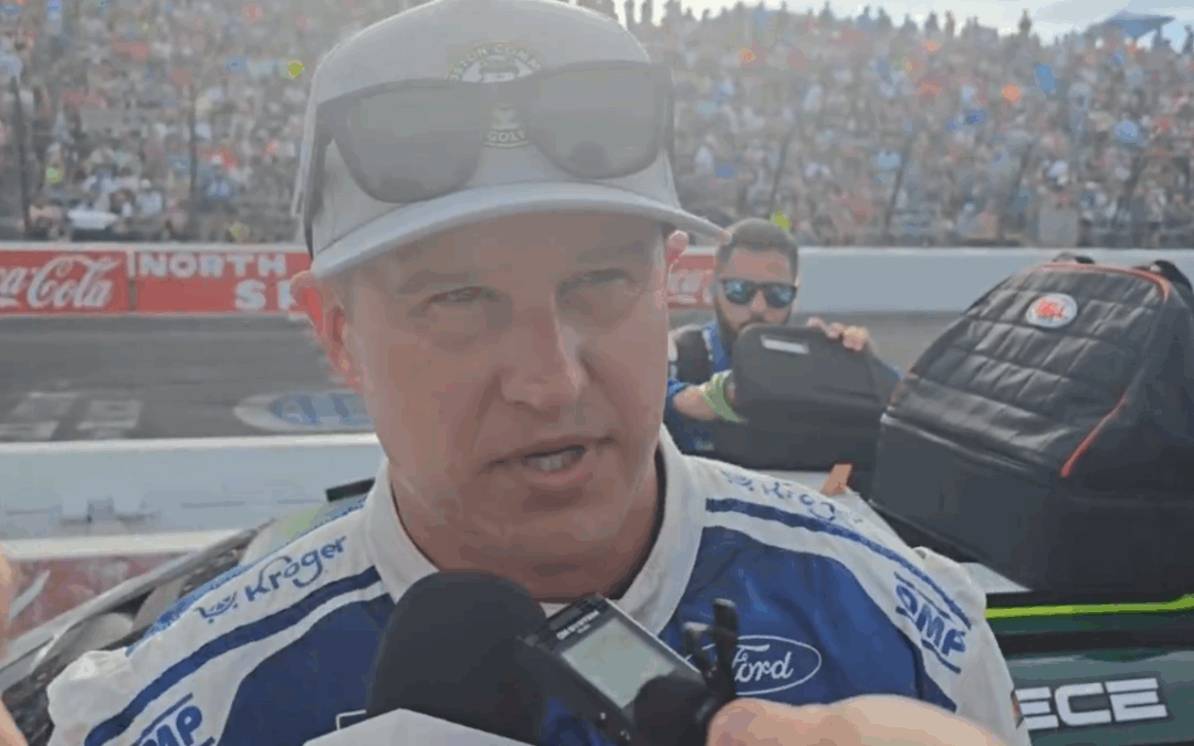 Ryan Preece Delivers Cone To NASCAR After They Penalize During Him All-Star Open Race At North Wilkesboro