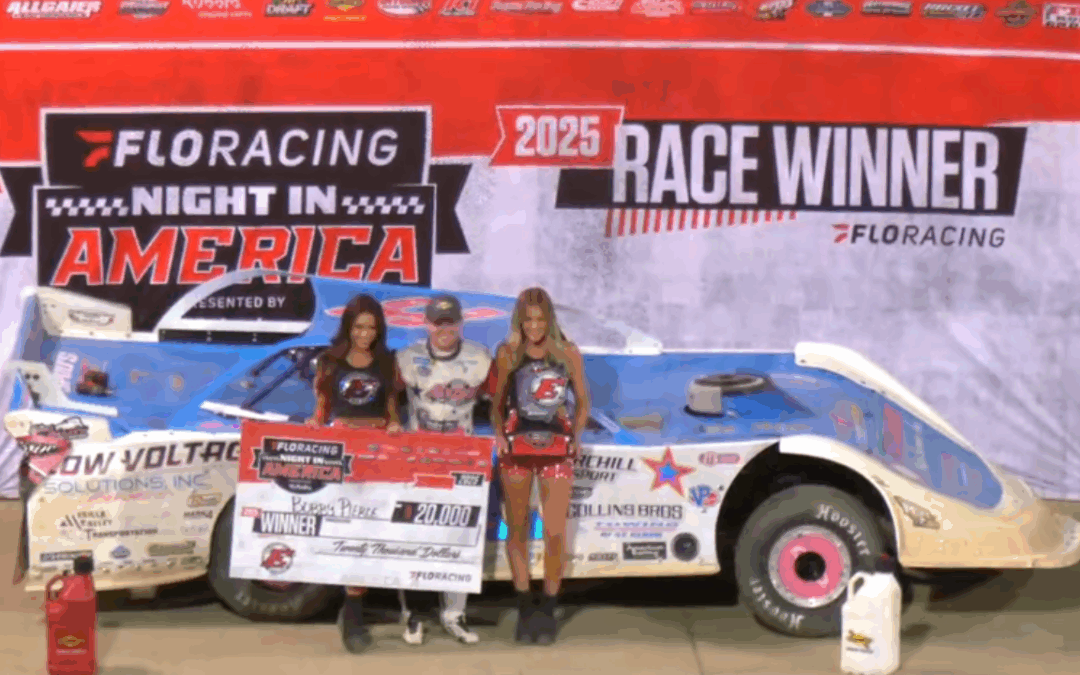 Bobby Pierce Dominates In FloRacing Night In America As Jonathan Davenport And Ricky Thornton Jr. Faced Setbacks