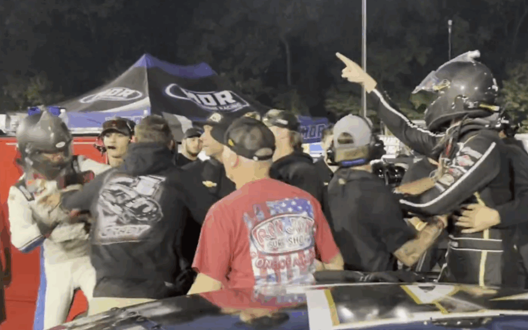 Conner Jones Scuffles With Parker Eatmon Following CARS Tour Race at Langley