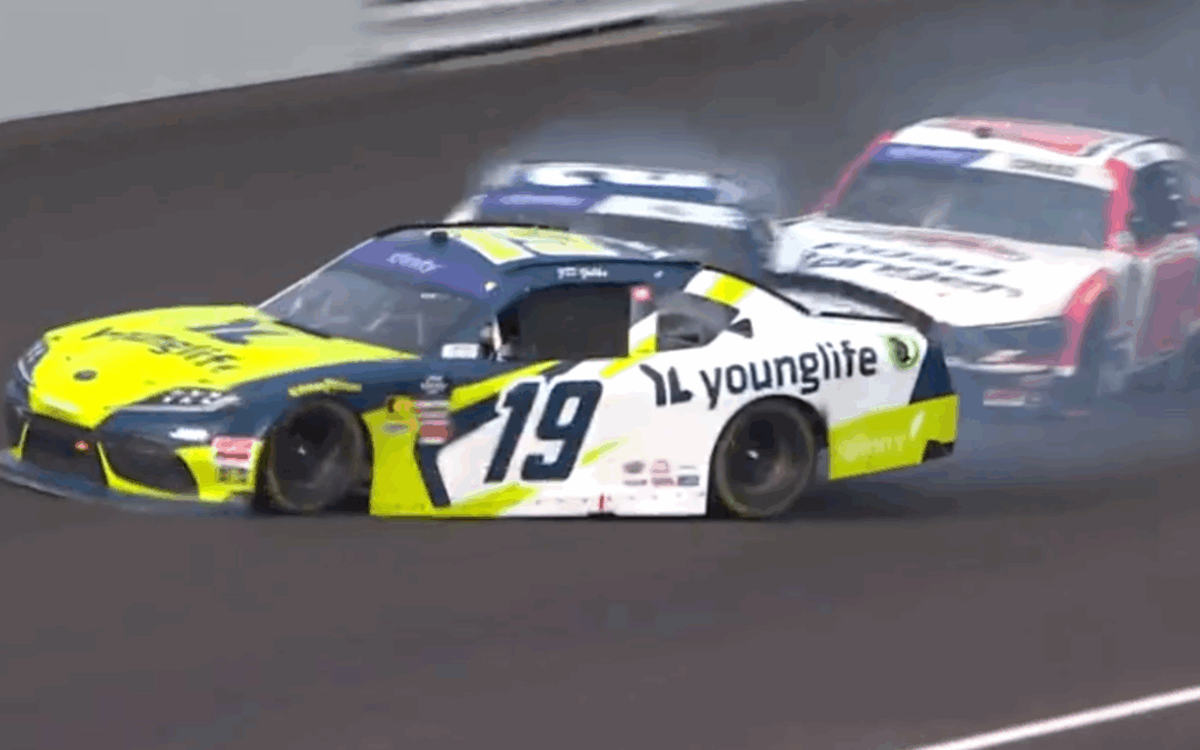 Austin Hill Suspended After Wrecking Aric Almirola During Xfinity Series Race At Indianapolis