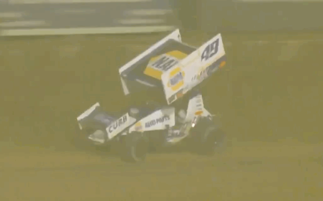 Injury Update: Brad Sweet Suffered A Concussion After A Violent Wreck At Eldora