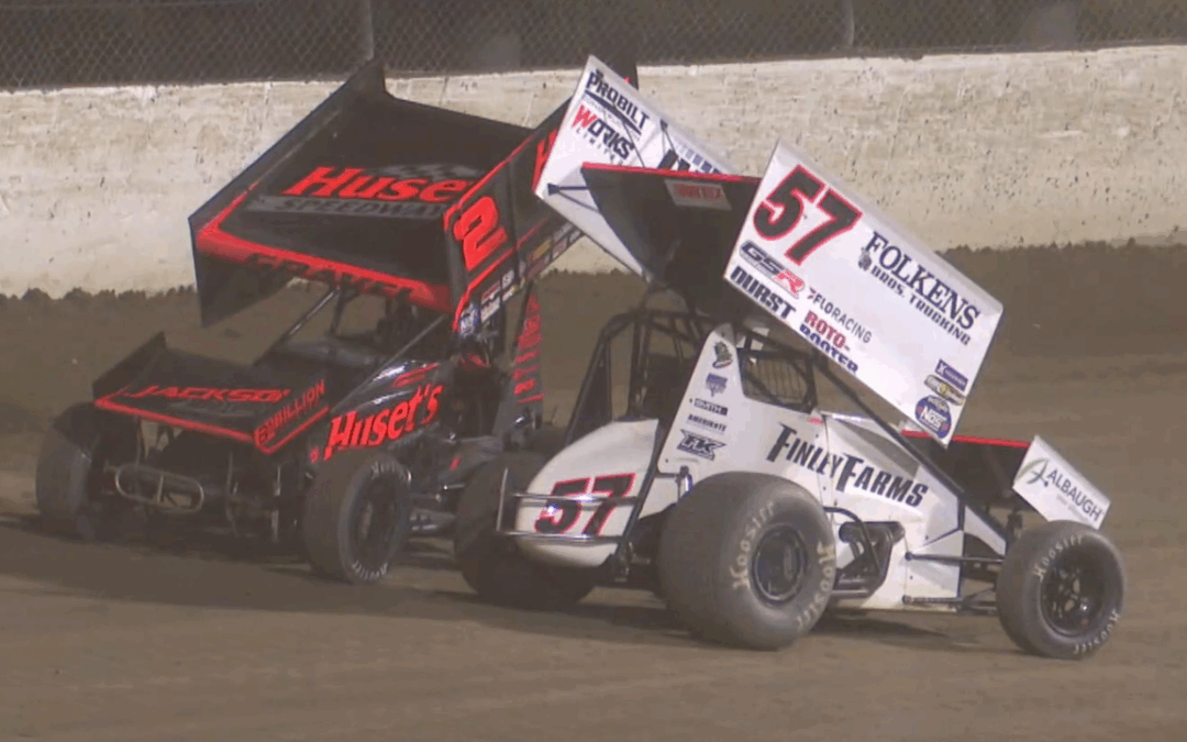 David Gravel Trashes Kyle Larson For Racing Without Respect After The Two Threw Sliders At Each Other During The Kings Royal Prelim At Eldora