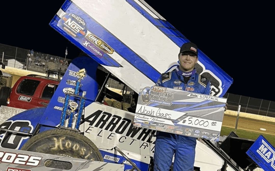 Noah Gass Announces Break From Sprint Car Racing After Cardiac Condition That Knocked Him Unconscious