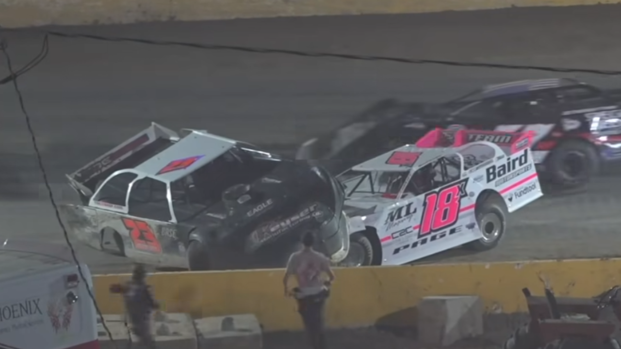 Hunt The Front Super Dirt Series Suspends Michael Page For 30 Days And Fines Him $2,000 For Post-Race Actions At Senoia