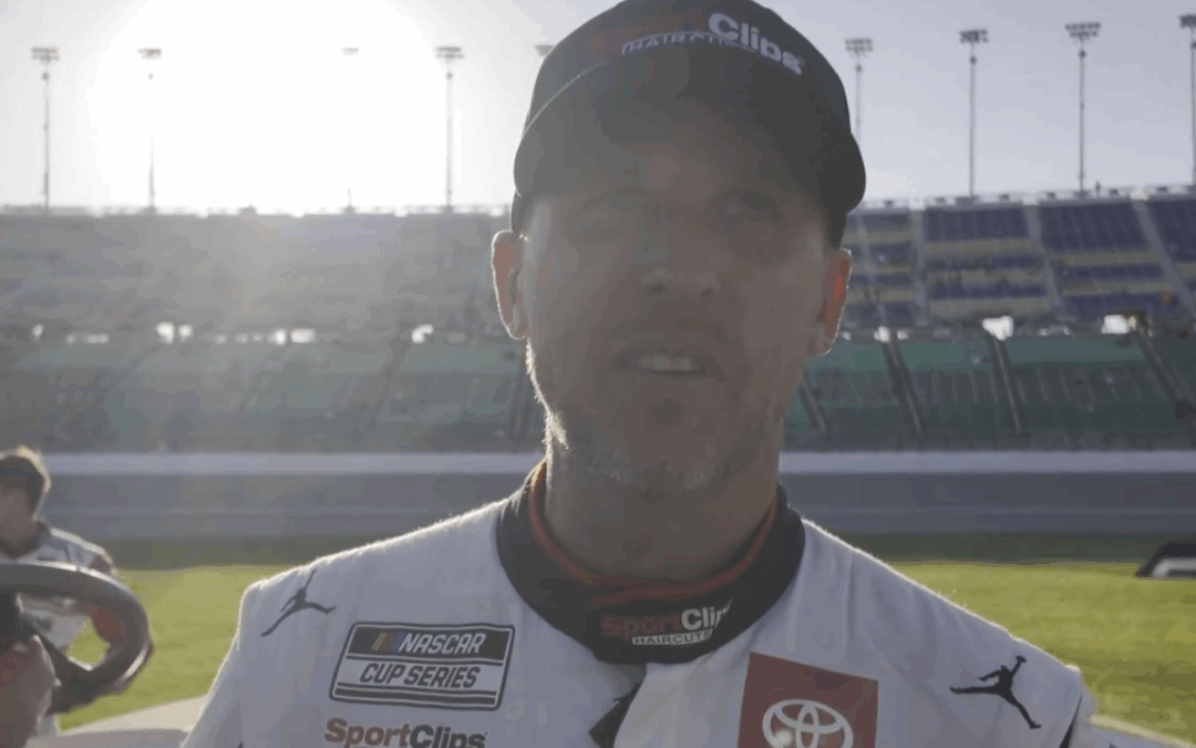 Denny Hamlin Rejects Idea That He Purposely Fenced Bubba Wallace And Was Careless In Cup Race At Kansas