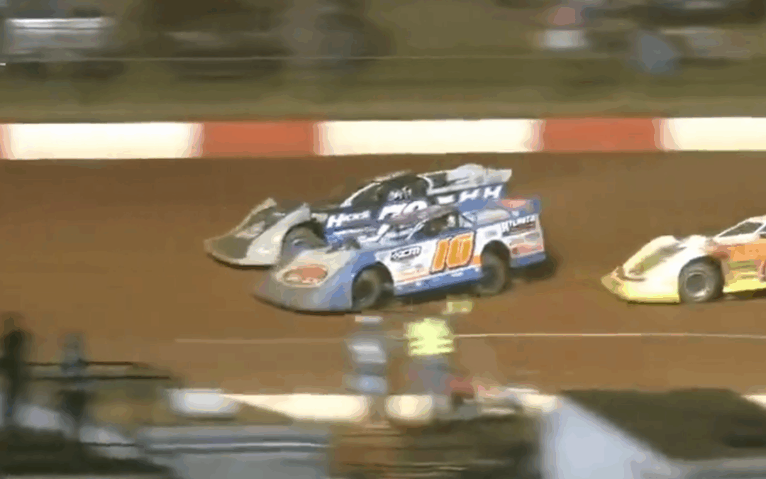 Garrett Smith Chucks Steering Wheel At Donald McIntosh After He Ended Up In The Wall