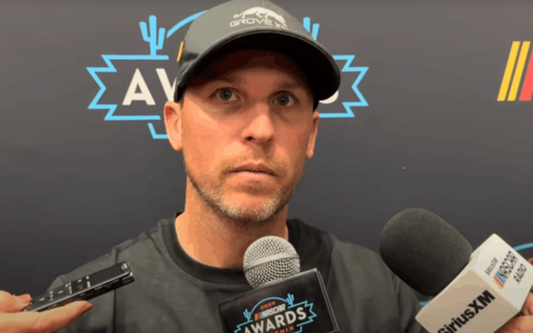 Denny Hamlin Reacts To Media Paying More Attention To Him Than Kyle Larson After NASCAR Finale At Phoenix