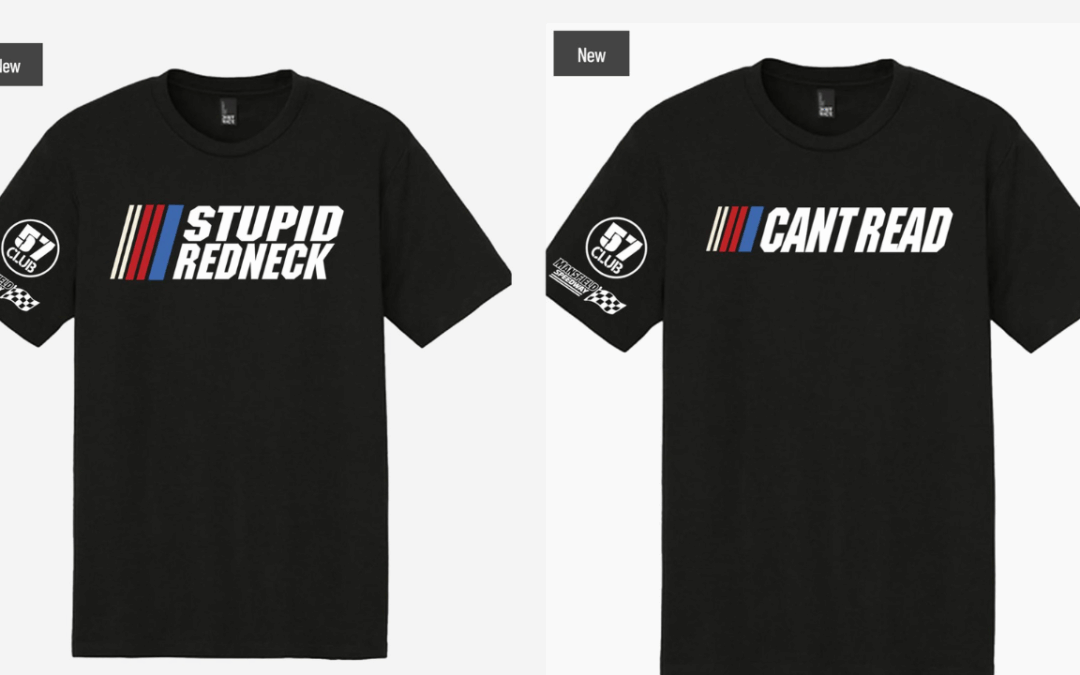 Mansfield Speedway Owner Matt Tifft Mocks NASCAR Executives With New “Stupid Redneck” And “Can’t Read” T-Shirts