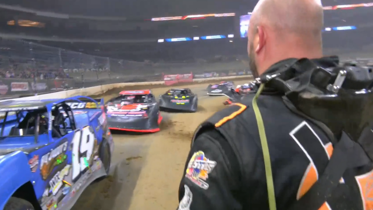 Kyle Bronson Roughs Up And Cusses Out Brenden Smith After Getting Fenced Racing For Second