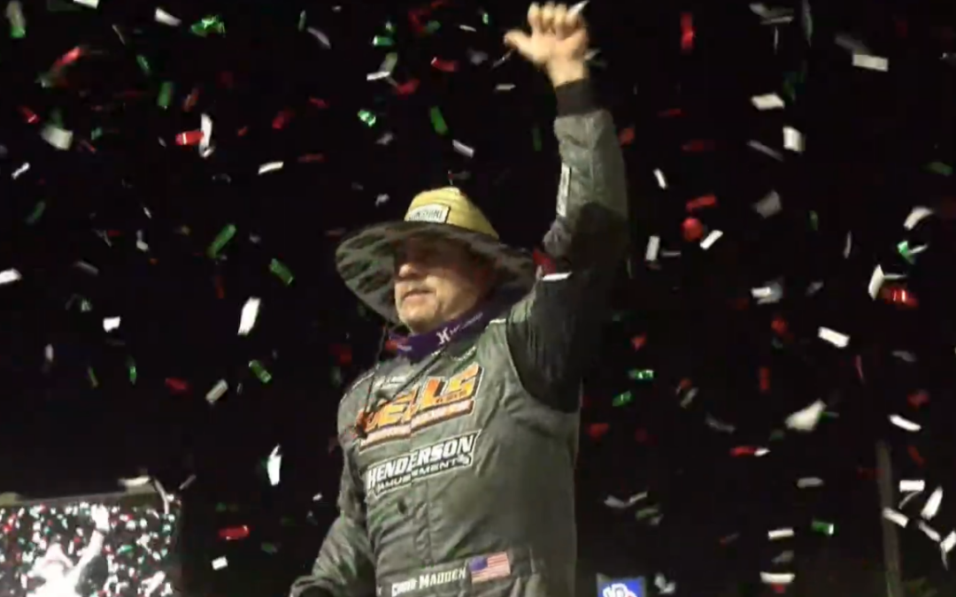 Chris Madden Takes World Of Outlaws Opener At Volusia Speedway Park