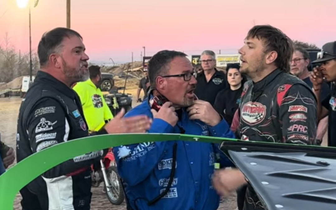 New Video Shows Tyler Erb And Jonathan Davenport’s Confrontation In The Pits At The Wild West Shootout