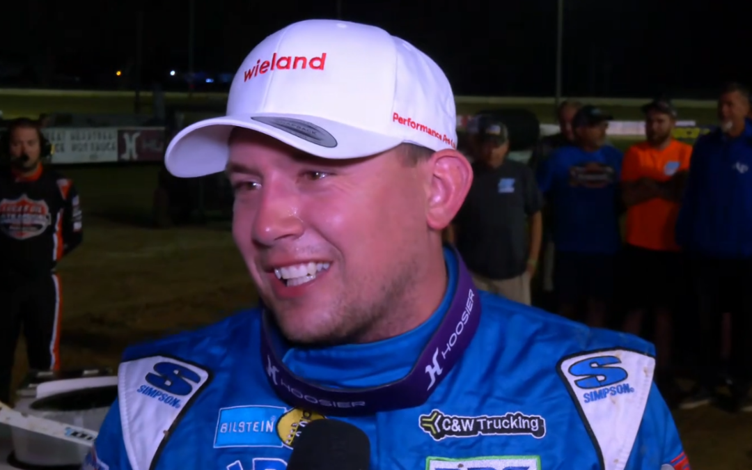 Devin Moran Put On A Clinic In The Second Night At All-Tech With The Lucas Oil Late Model Dirt Series