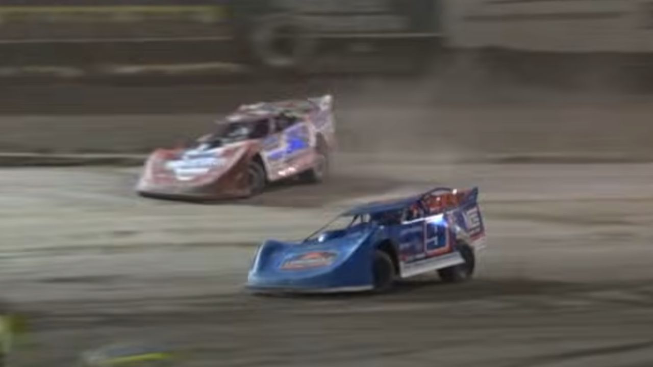 Nick Hoffman Outduels Bobby Pierce To Win Swamp Cabbage 100 Finale