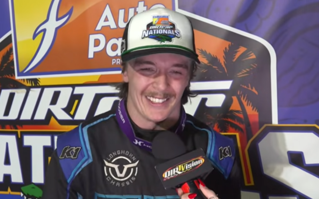 Michael Leach Ecstatic After First Ever Super Late Model Win, But Hungry For More