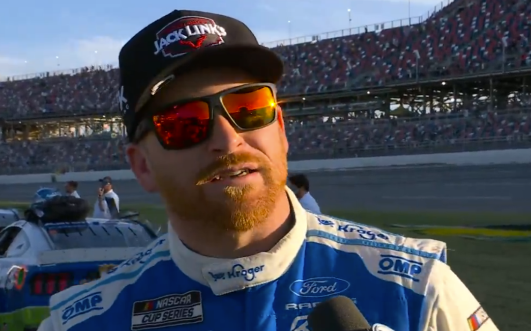 Chris Buescher Explains What He Needed In Order To Beat Carson Hocevar At Talladega