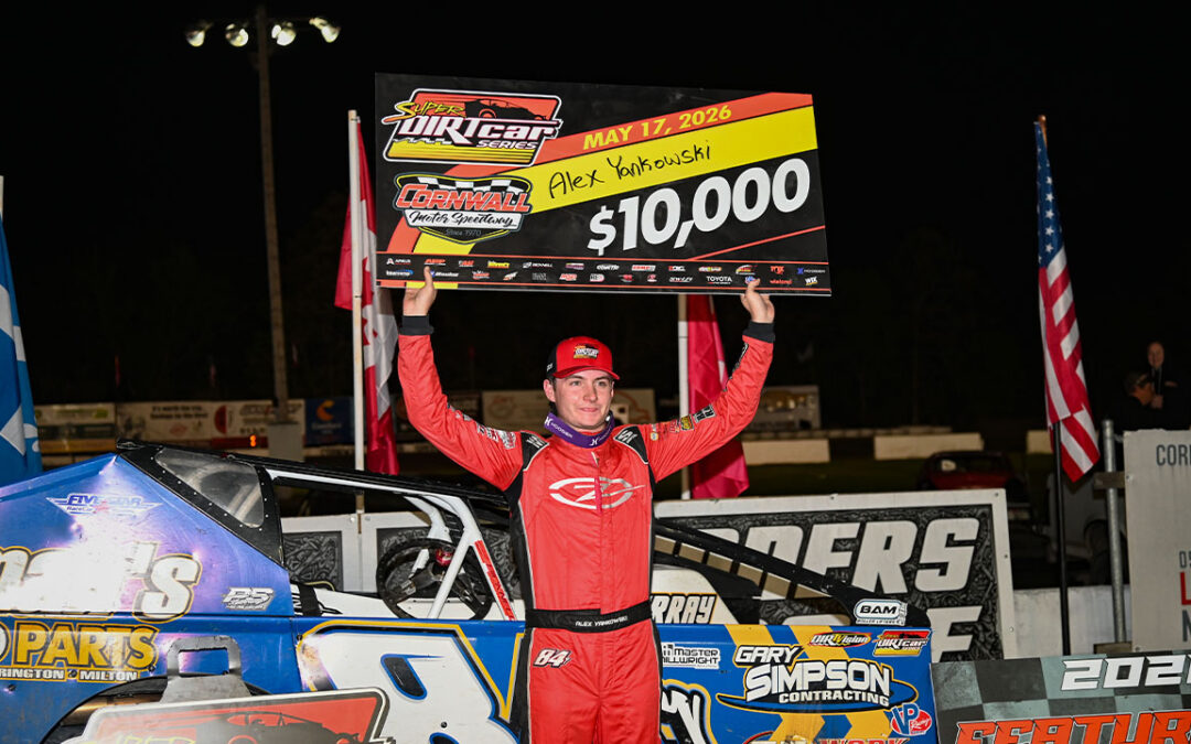 CORNWALL ACE: Alex Yankowski Delivers Second Consecutive Super DIRTcar Series Win at Cornwall