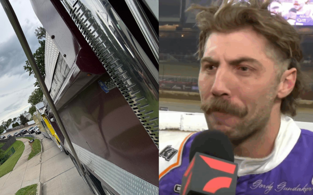 Gordy Gundaker Shares His Toter Broke Down On The Way To Fairbury For The Lucas Oil Late Model Dirt Series Race