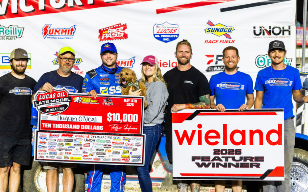 Hudson O’Neal Captures High Bank Heist Opener At Eagle Raceway