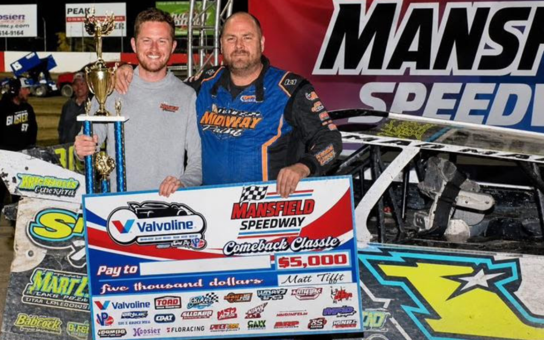 Kyle Moore Claims Comeback Classic Win With Valvoline American Late Model Iron-Man Series At Mansfield Speedway