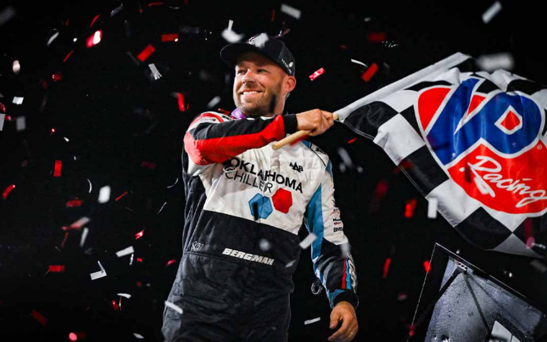 Seth Bergman Captures First American Sprint Car Series Feature Of 2026 At Benton Speedway