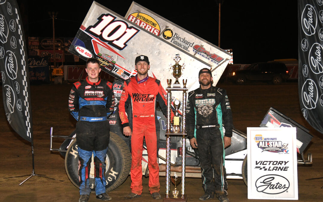 Kalib Henry Wins Night Four Of Ohio Sprint Speedweek With Move Of A Lifetime