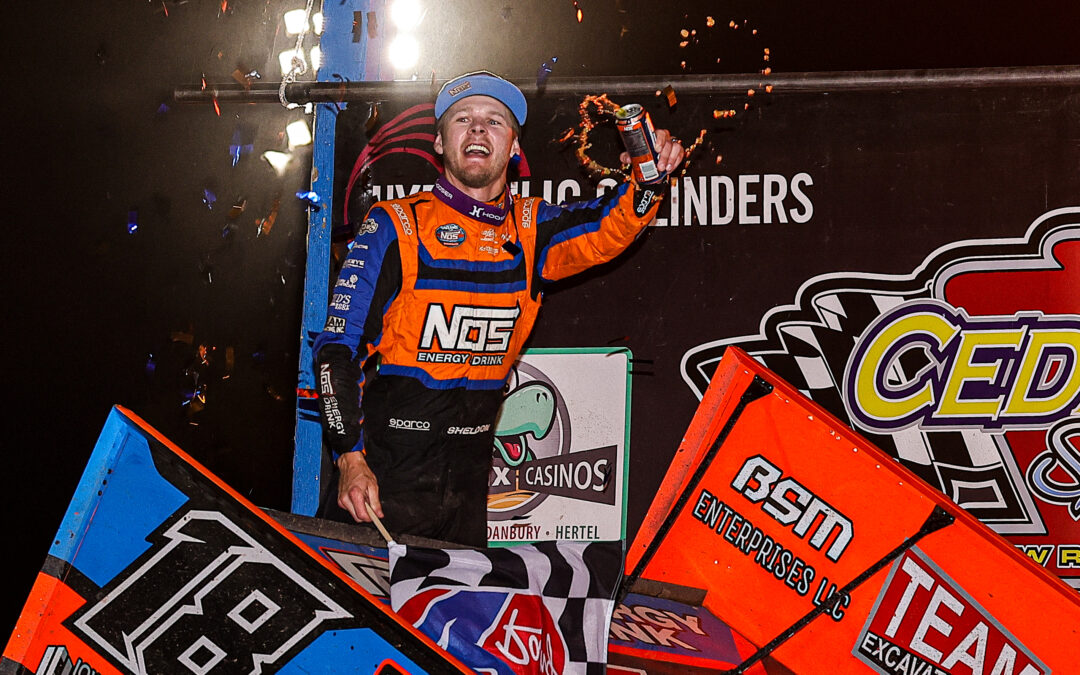 Cedar Lake Thriller Leads Sheldon Haudenschild To World Of Outlaws Milestone