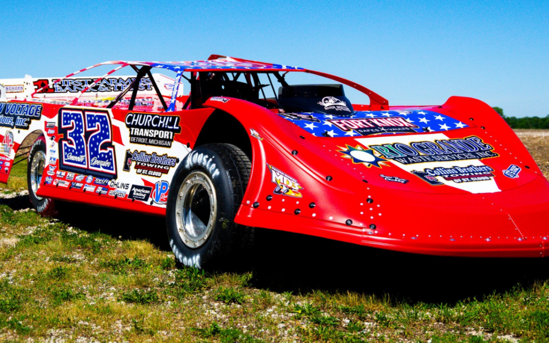 Bobby Pierce Gets Patriotic With His Dirt Late Model Dream Wrap