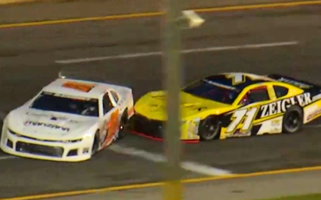 Carson Hocevar Explains Why He Parked His Car After Spinning Out Andrew Scheid Racing For Third In The Money In The Bank 150 At Berlin Raceway