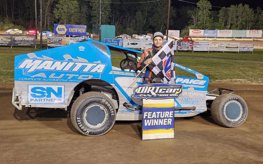 Cody Manitta Collects First Career DIRTcar Sportsman Series Victory At Brewerton