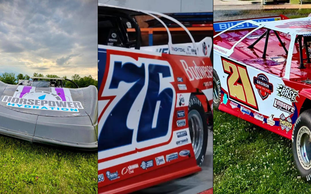 Hunt The Front, Mario Gresham, And Brandon Overton Reveal Their Dirt Late Model Dream Wraps