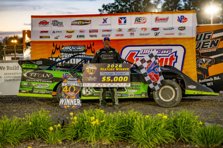Jason Feger Dominates Wilmot For 37th Career Summer Nationals Win