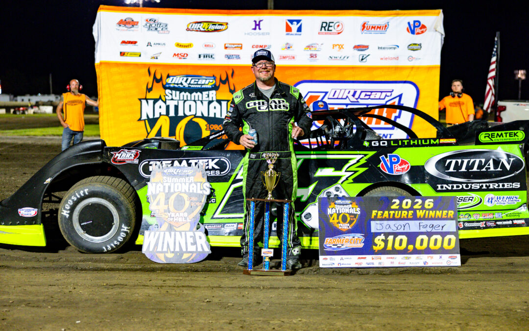 Jason Feger Passes Ryan Unzicker Late To Win At Farmer City