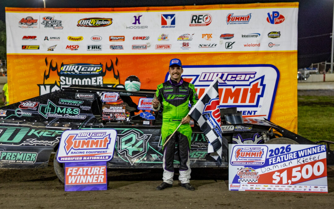 Damian Kiefer Gets First Career Summit Modified Triumph At Benton