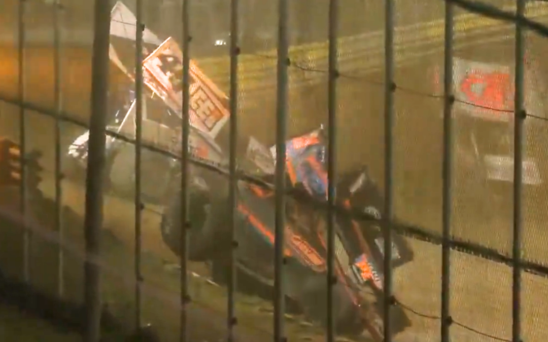 Devon Borden Explains Big Wreck During All Star Circuit Of Champions Race At Wayne County Speedway
