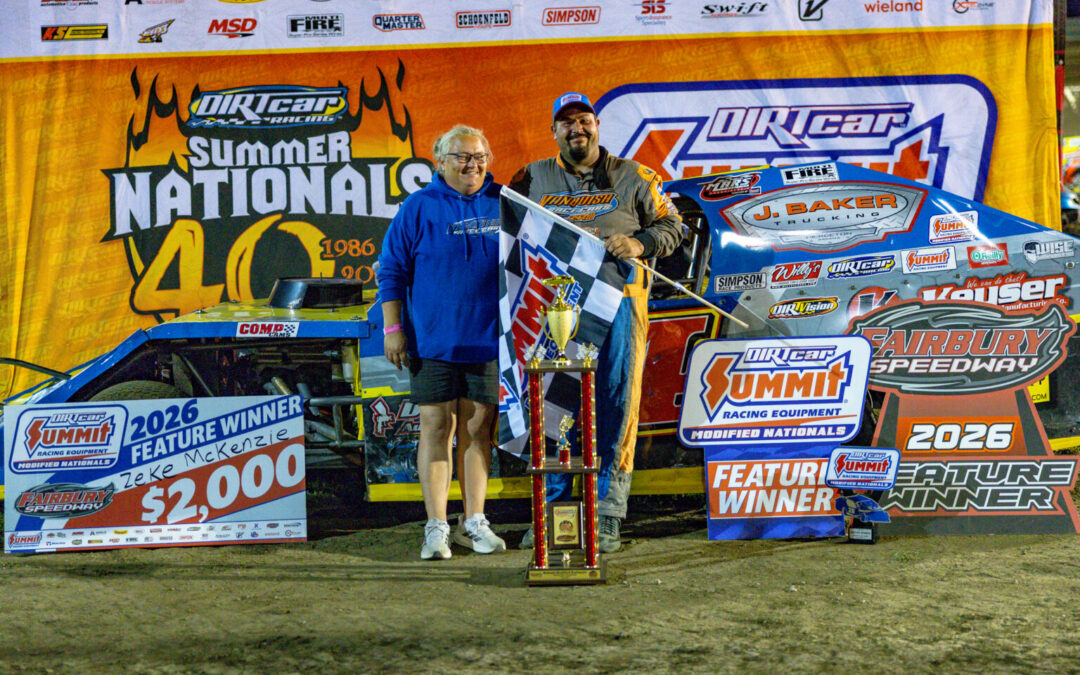 Zeke McKenzie Outduels Mike Harrison At Fairbury For Biggest Career Summit Modified Victory