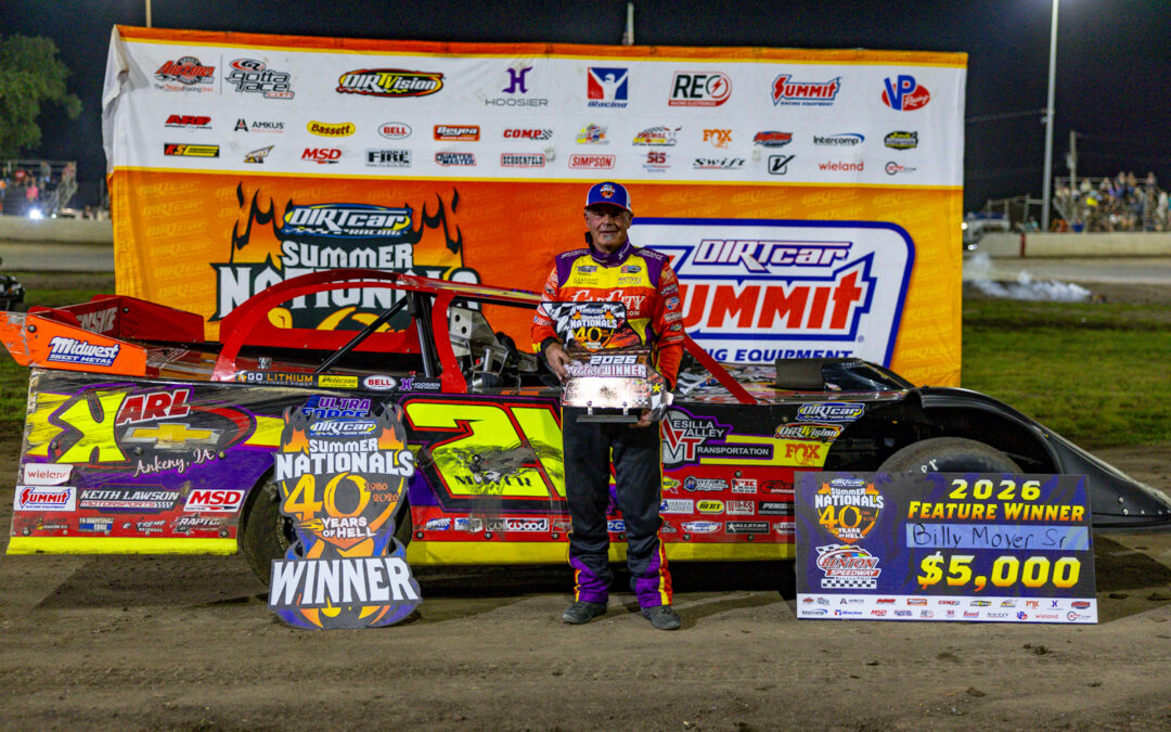 Billy Moyer Wins At Benton For 102nd Career Summer Nationals Victory