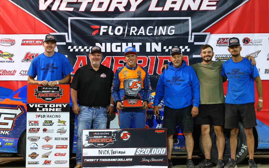 Nick Hoffman Hustles To First-Career FloRacing Night In America Victory