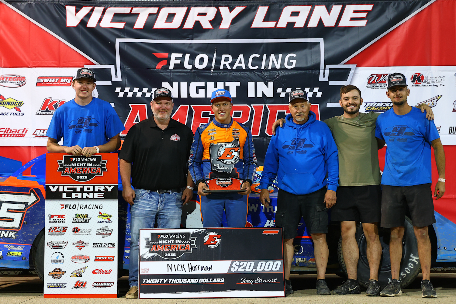 Nick Hoffman Hustles To First-Career FloRacing Night In America Victory