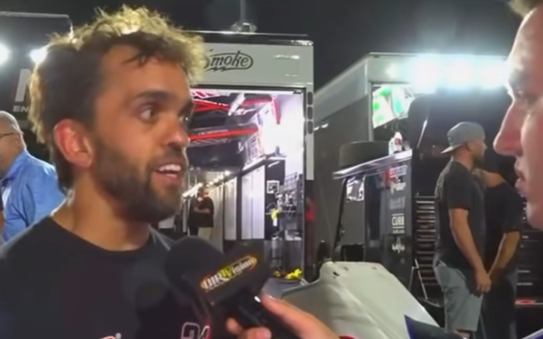 Rico Abreu Explains What Ended His Friday Night With The World Of Outlaws Sprint Car Series At Knoxville Raceway