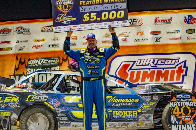 Brian Shirley Dominates At Sycamore For 44th Career Summer Nationals Win