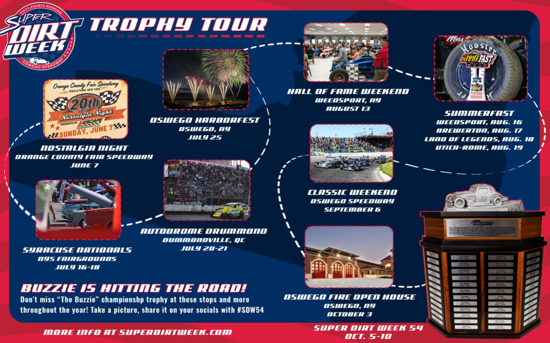 SUPER TOUR: ‘The Buzzie’ Championship Trophy Set To Visit Fans Across The Northeast