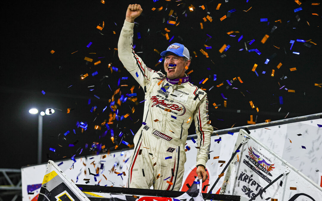 Brent Marks Charges From Eighth To Knoxville Victory Lane