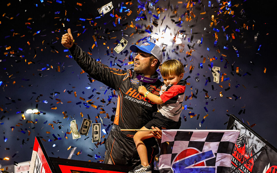 David Gravel Dominates Huset’s High Bank Nationals For Record Payday