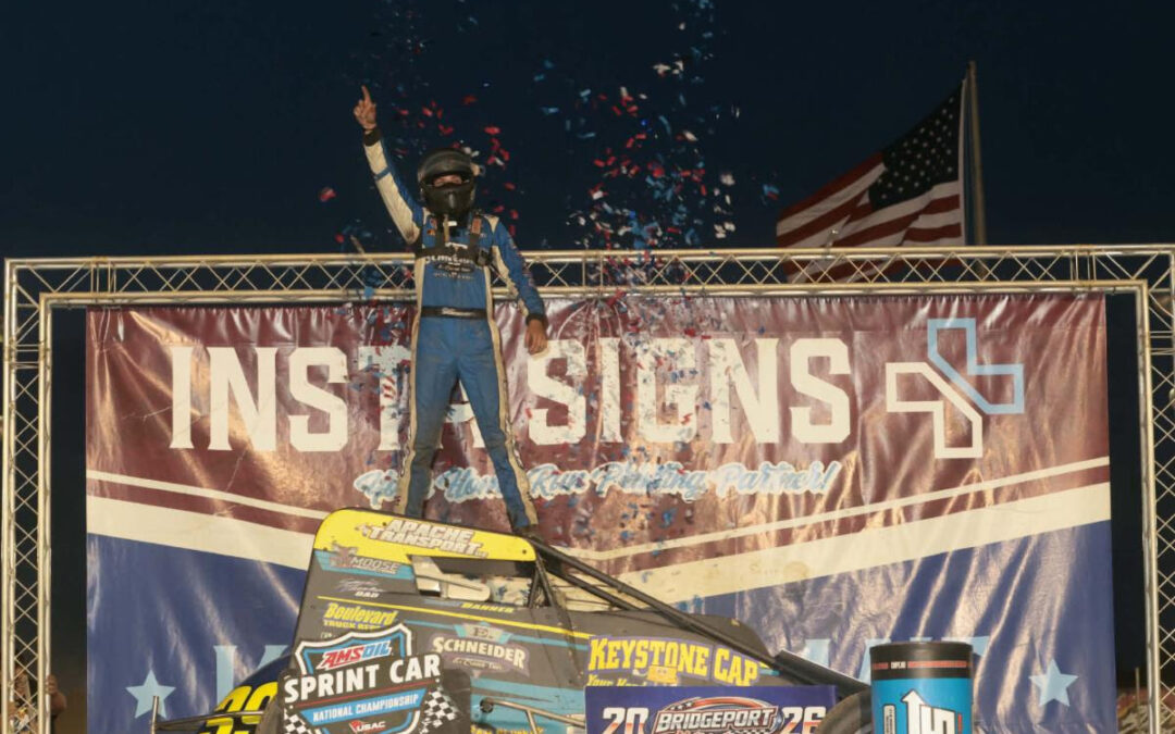 Briggs Danner Gets USAC Eastern Storm Redemption At Bridgeport