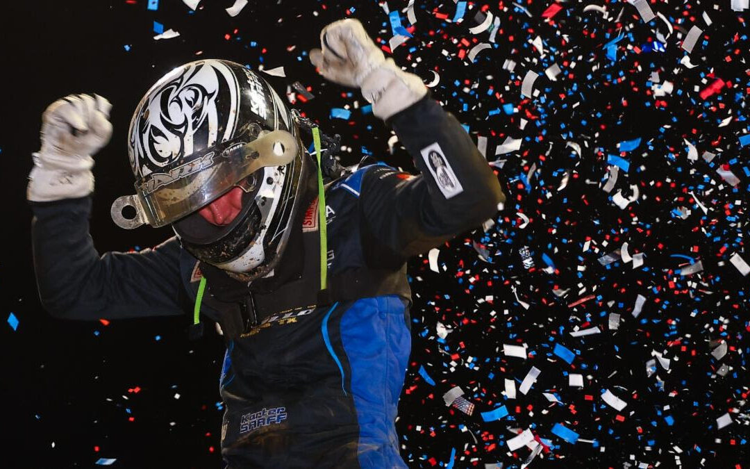 Karter Sarff Snags First Career USAC Midget Win At Paragon