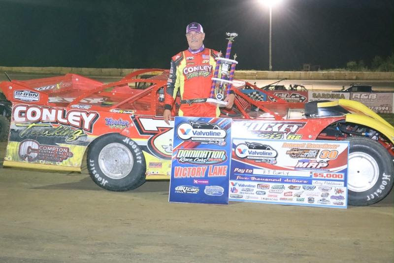 R.J. Conley “Impactful” In Valvoline American Late Model Iron-Man Series Impact RaceGear 30 At MRP Raceway Park