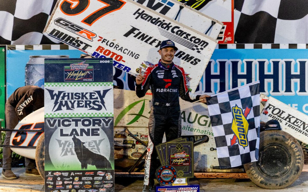 WHOOPIN’ IN WISCONIN: Kyle Larson Crushes High Limit Field Live On FS1 At Red Cedar Speedway
