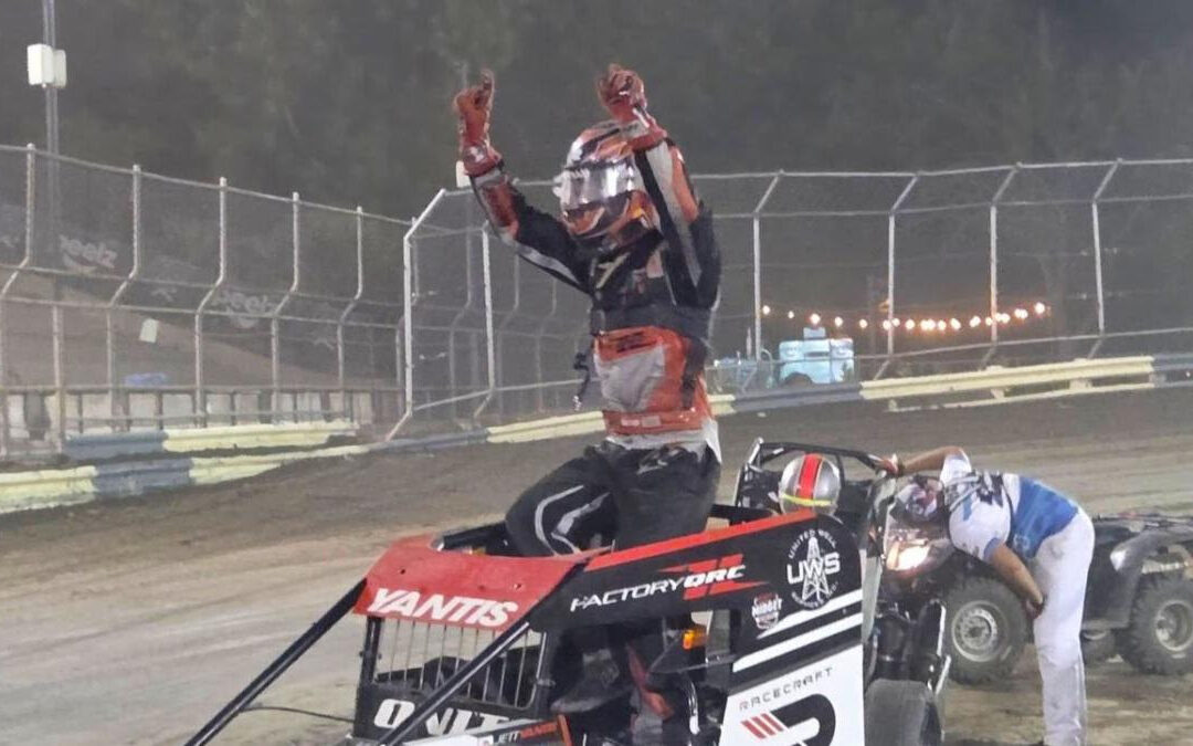Jett Yantis Gets 3rd Straight USAC Western States Midget Win At Plaza Park
