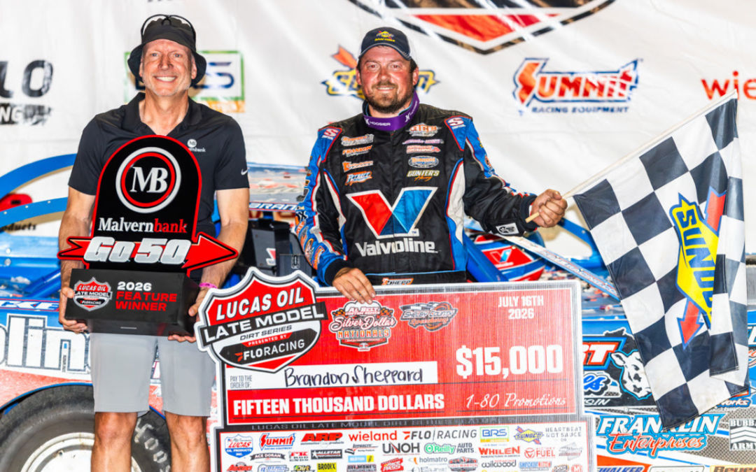 Brandon Sheppard Seizes Control Late In Shelby County Sizzler